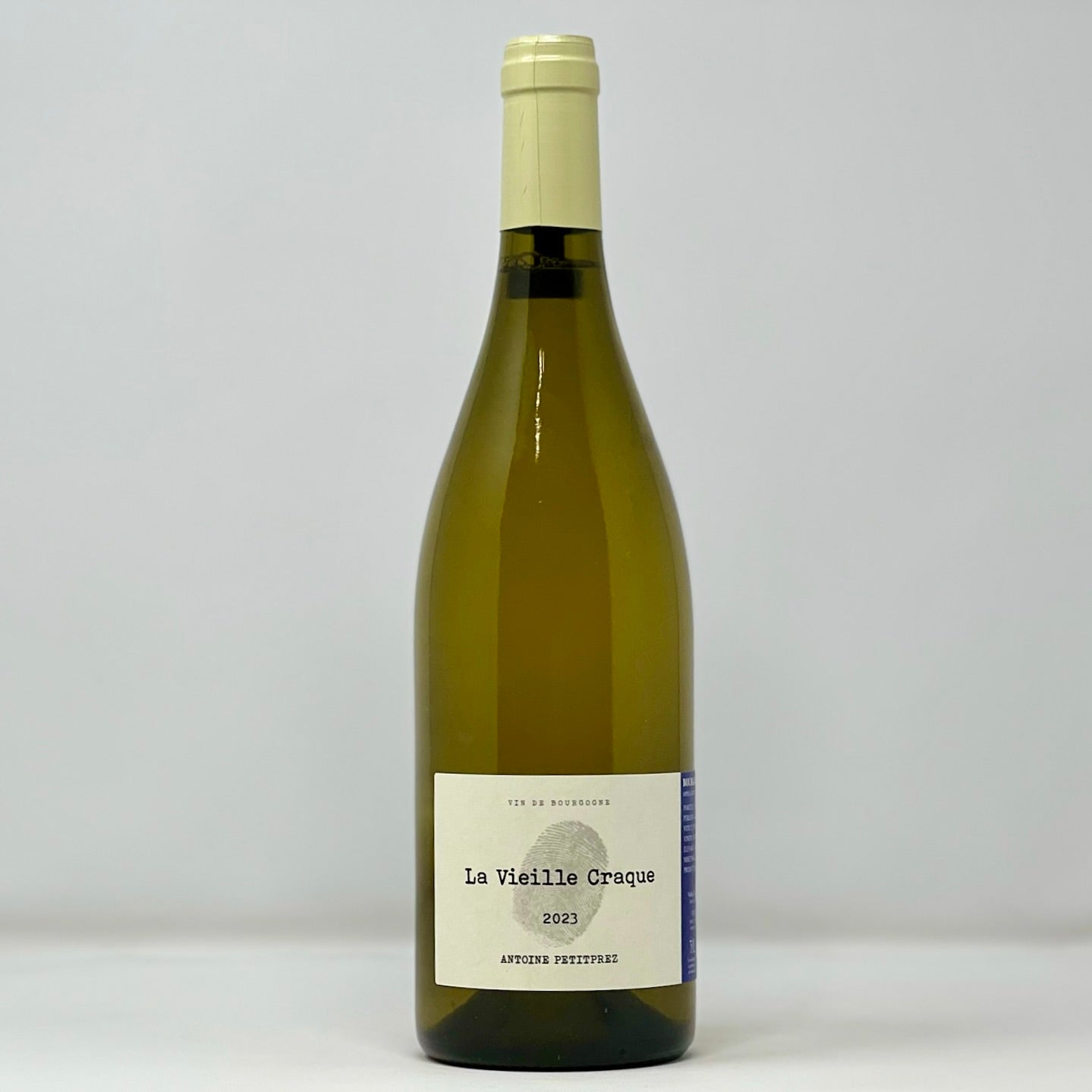 DOMAINE ULIZ - ANTOINE PETITPREZ - “La Vieille Craque” Bourgogne Aligote 2023