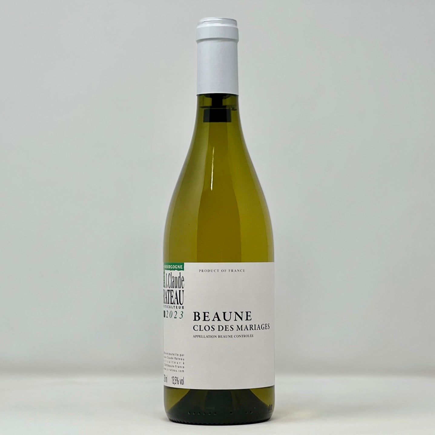 JEAN CLAUDE RATEAU - “Clos des Mariages” Beaune 2023