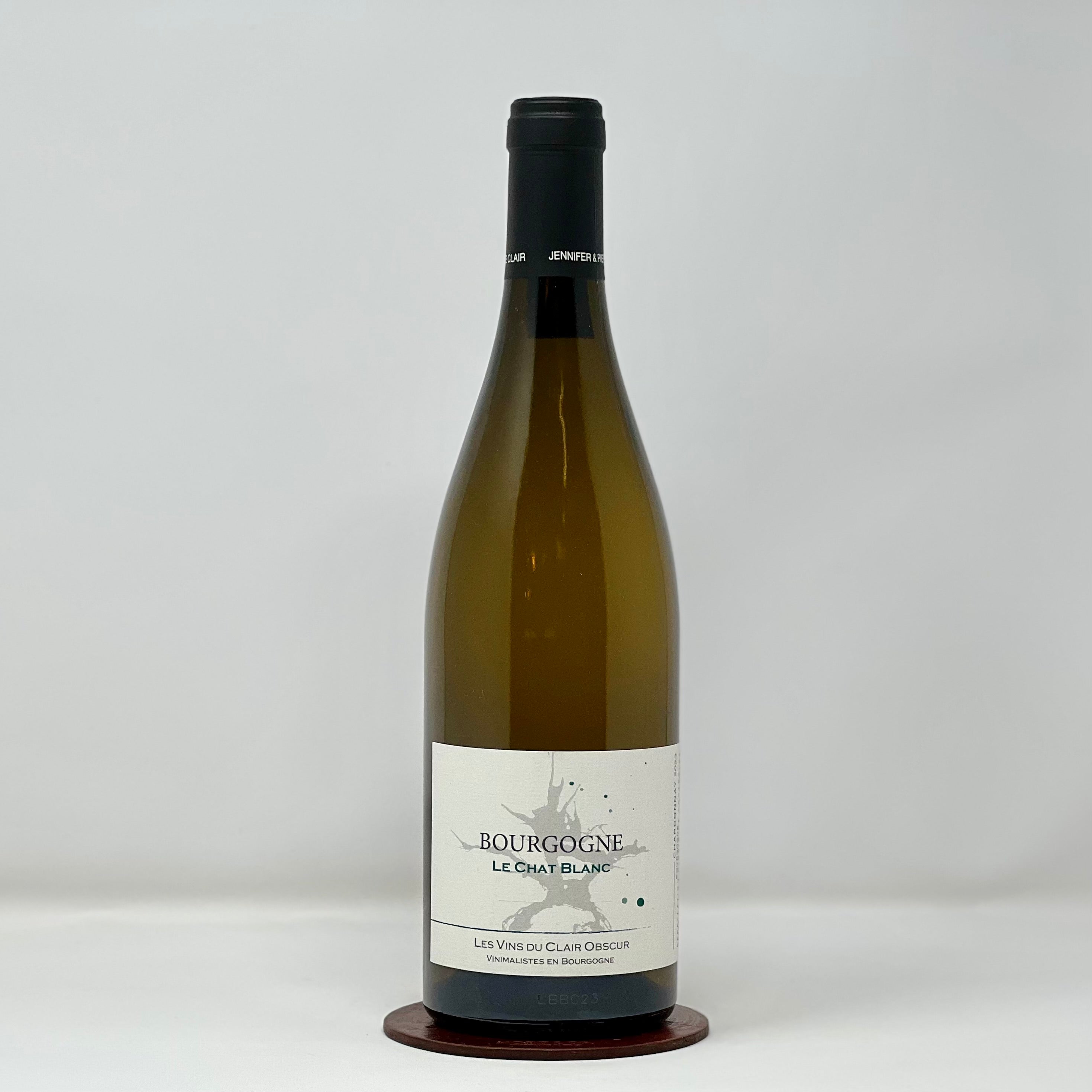 LES VINS SU CLAIR OBSCUR - ‘Le Chat Blanc' Bourgogne 2023