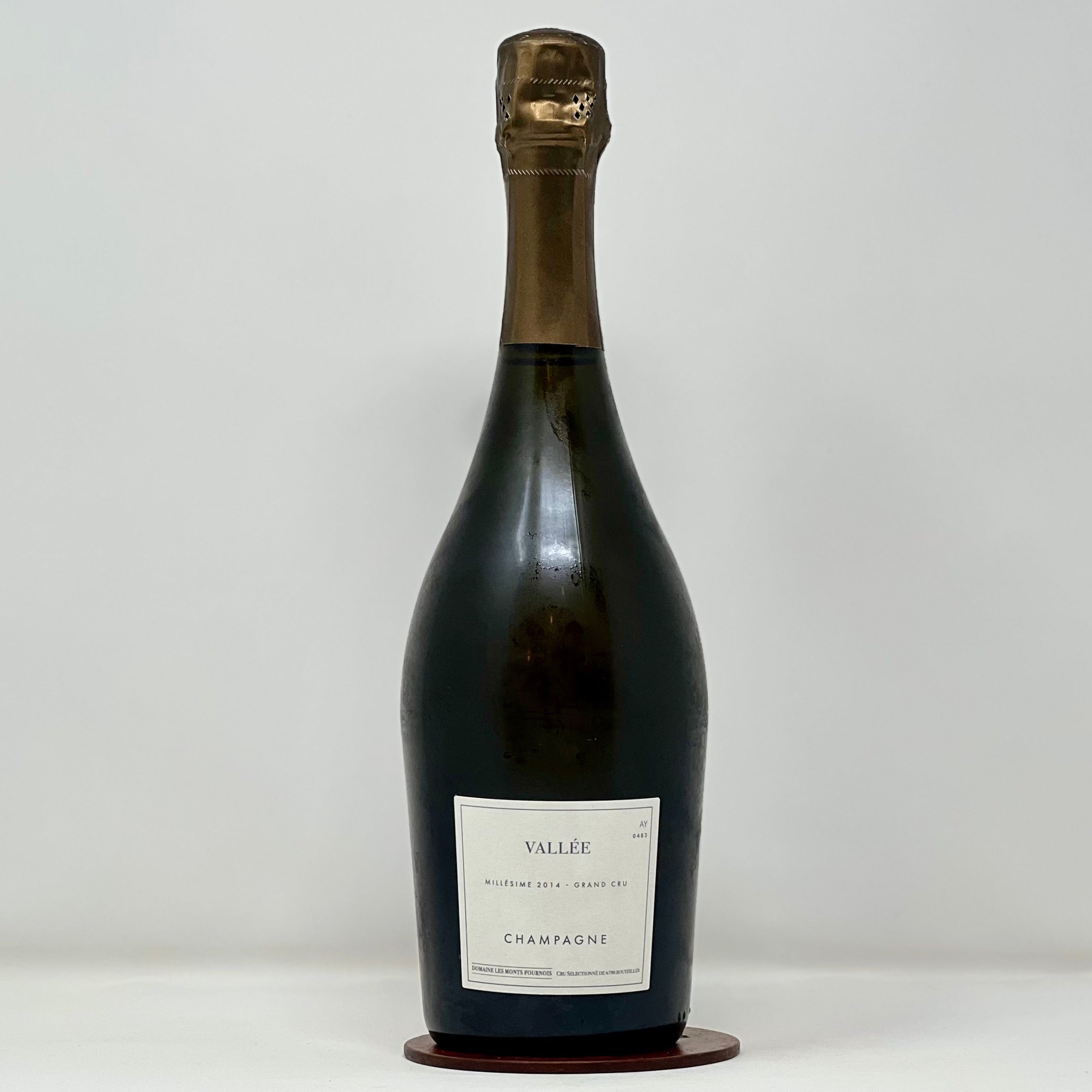 DOMAINE LES MONTS FOURNOIS - "Vallée AY" Champagne Extra Brut 2014 Grand Cru
