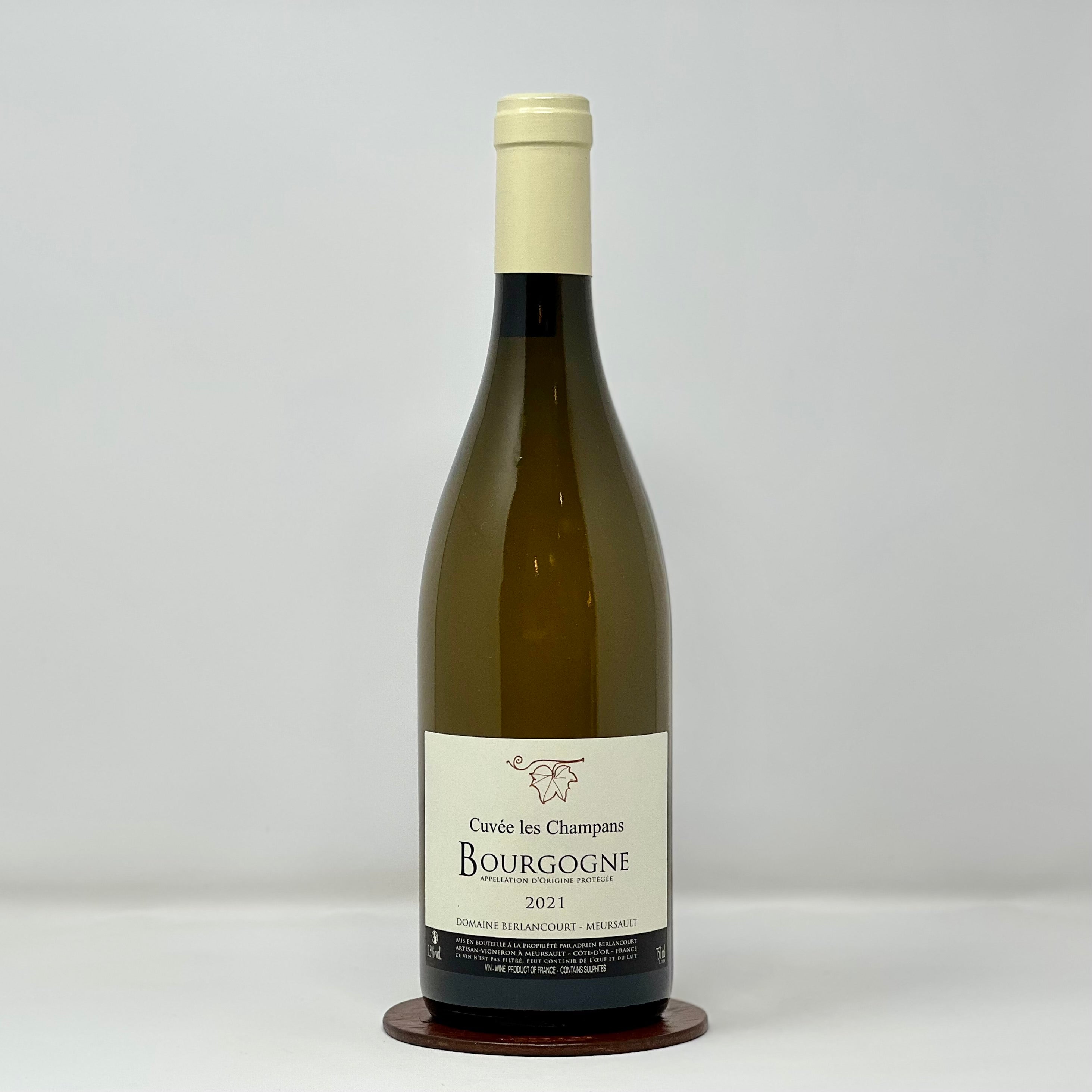 DOMAINE BERLANCOURT - ‘Les Champans' Bourgogne 2021