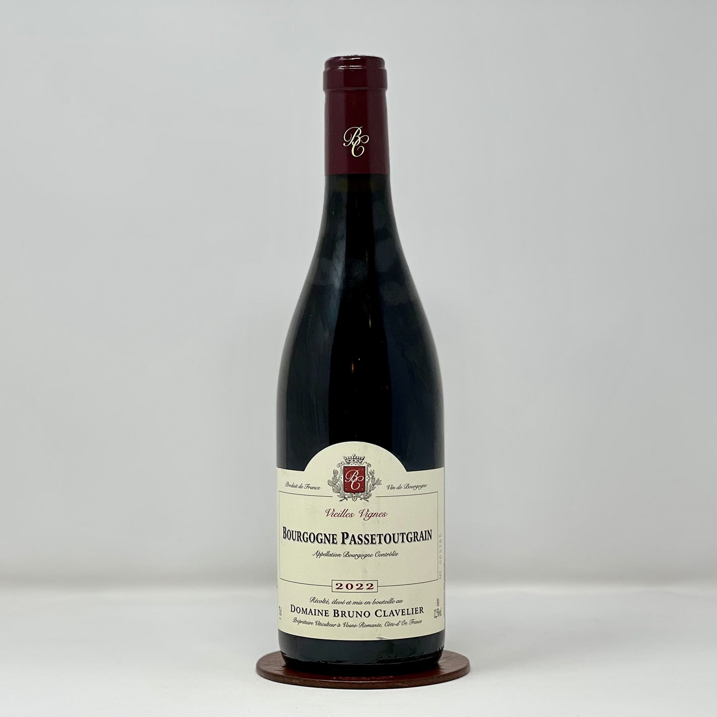 DOMAINE BRUNO CLAVELIER - “Bourgogne Passetoutgrain Vielles Vignes” 2022