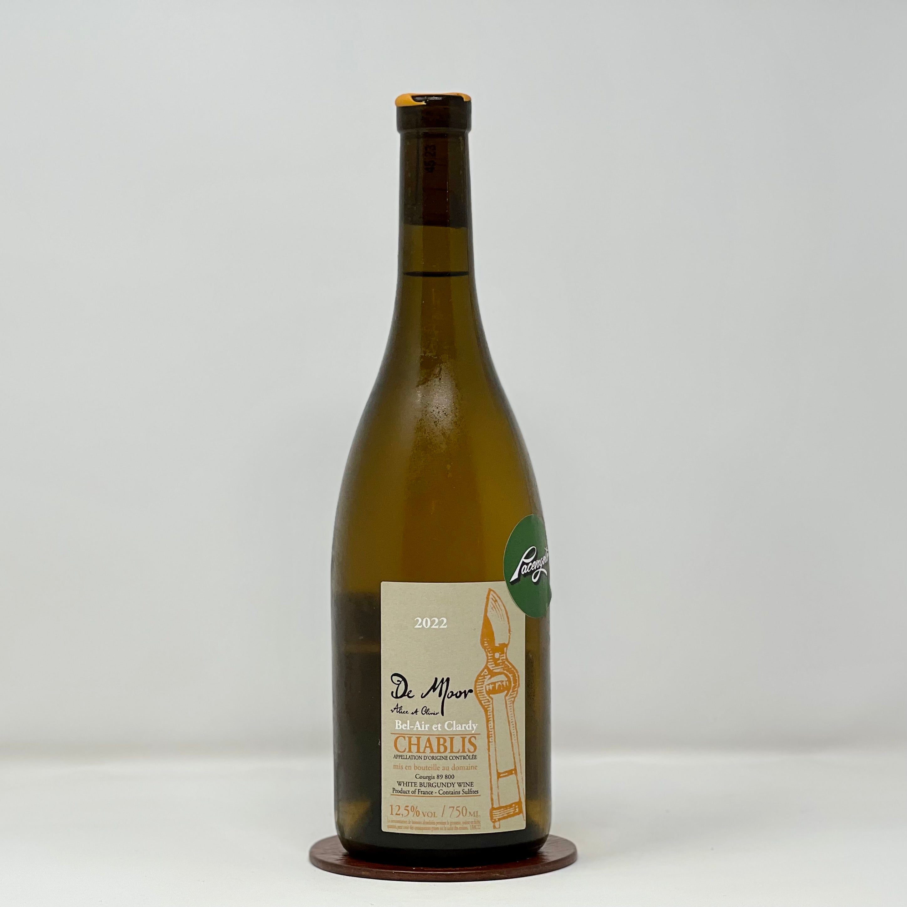 DE MOOR - “Bel-Air et Clandy” Chablis 2022