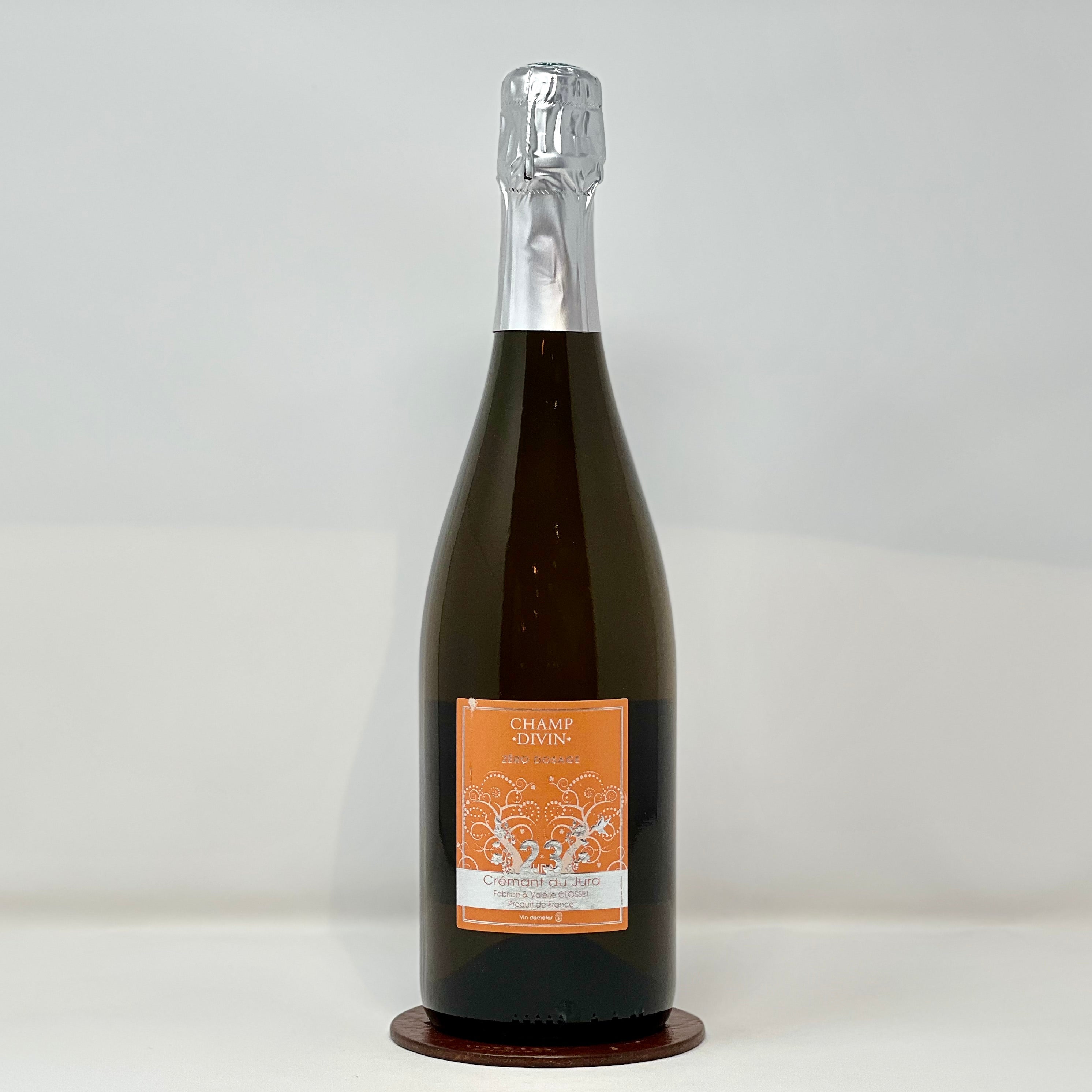 CHAMP DIVIN - "Cremant du Jura" Brut Zero Dosage 2023