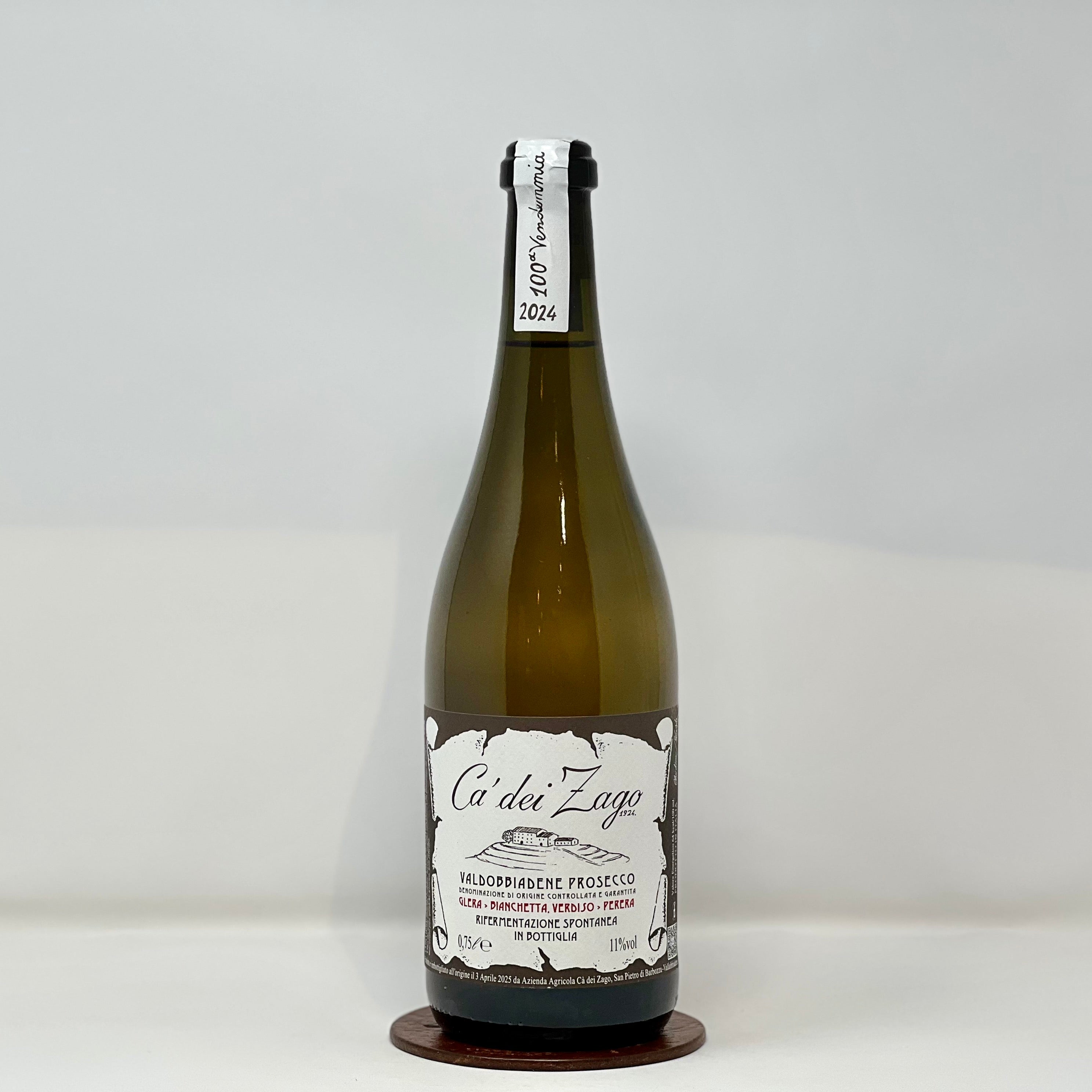 CA DEI ZAGO - "Vigneto Ca dei Zago" Valdobbiadene Prosecco 2024