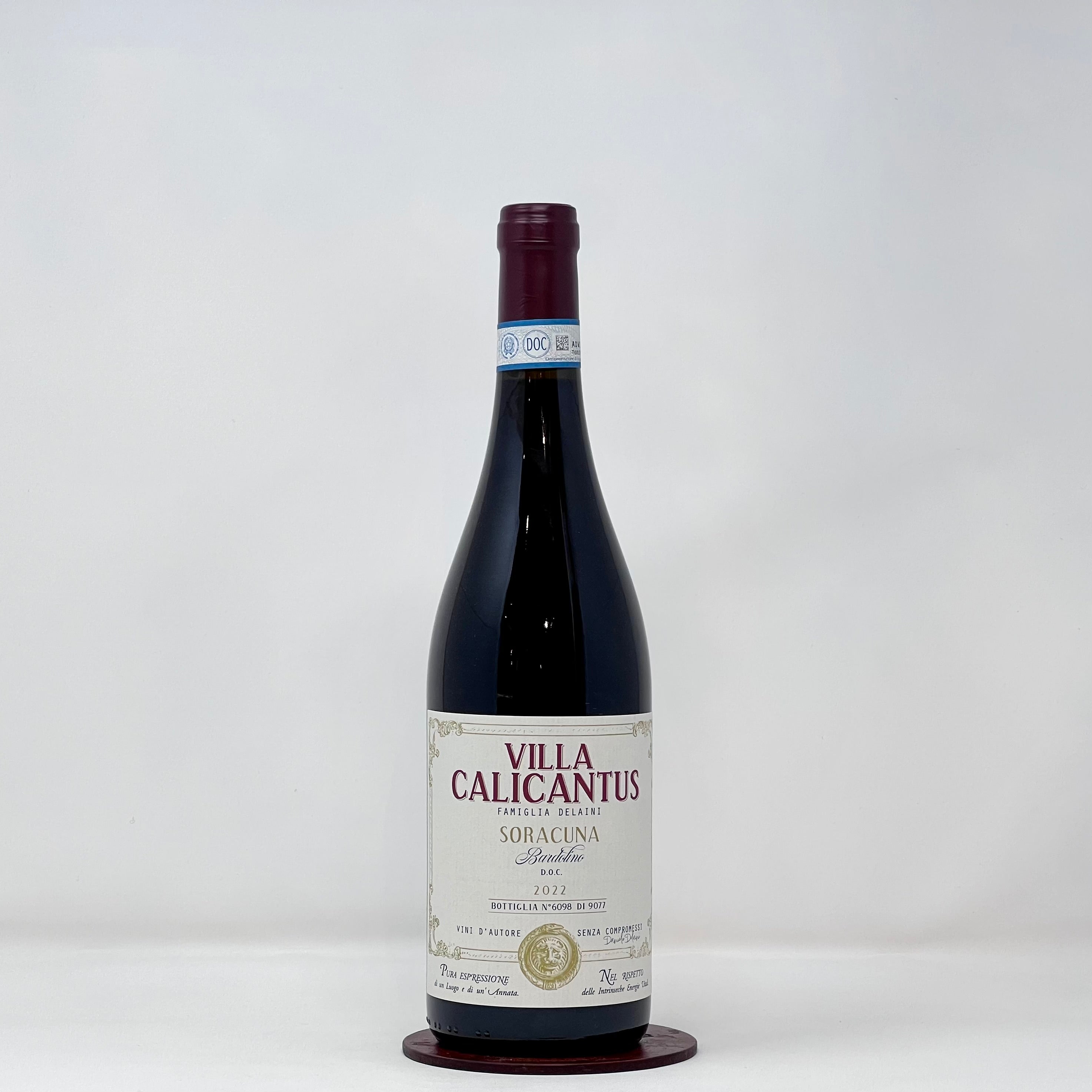 VILLA CALICANTUS - "Soracuna" Bardolino Classico 2022