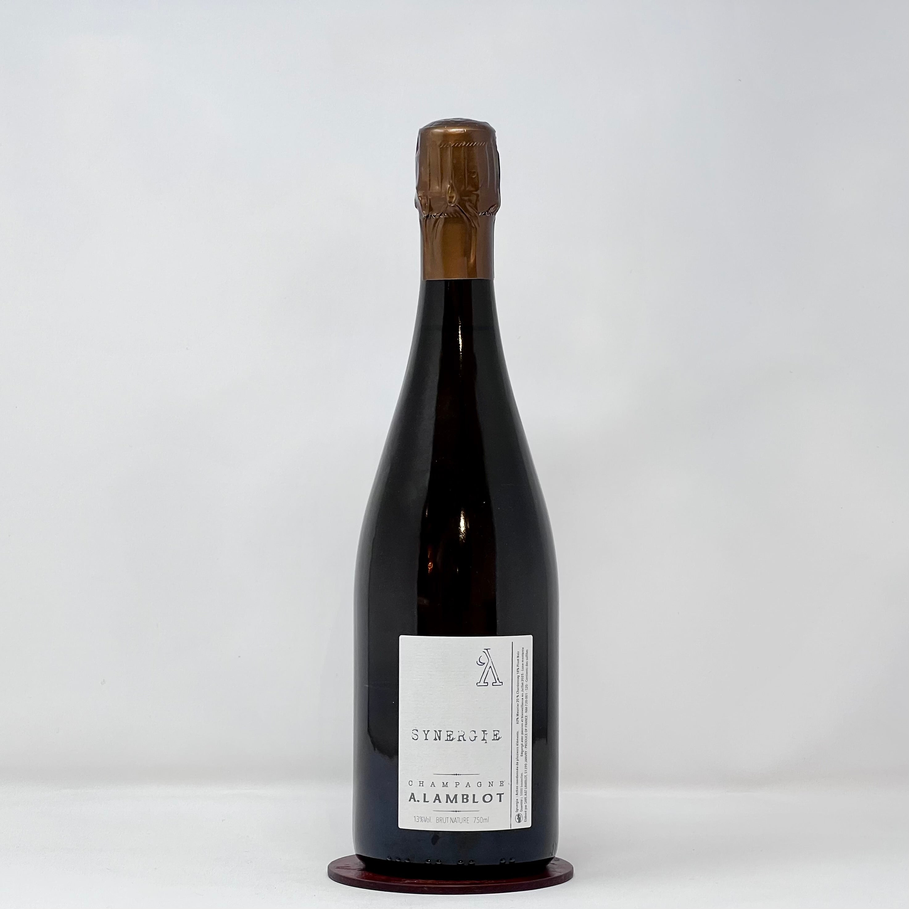 A. LAMBLOT - “Synergie" Champagne Brut Nature