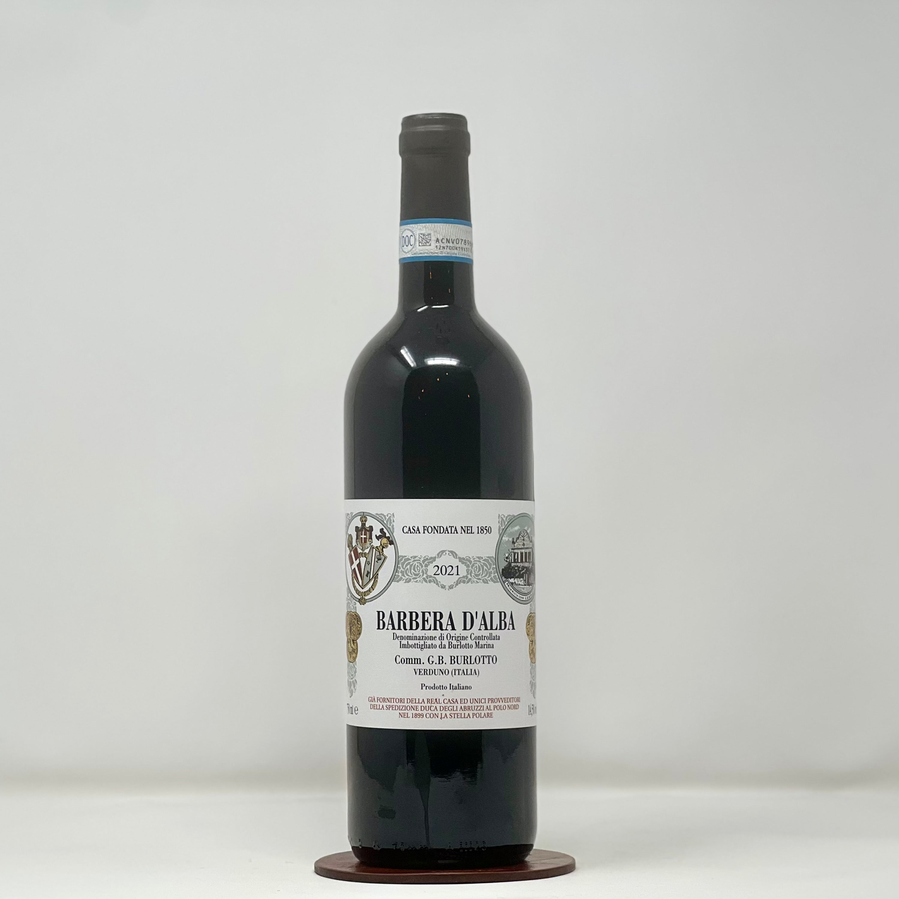COMM. G.B. BURLOTTO - “Barbera D'alba" 2021