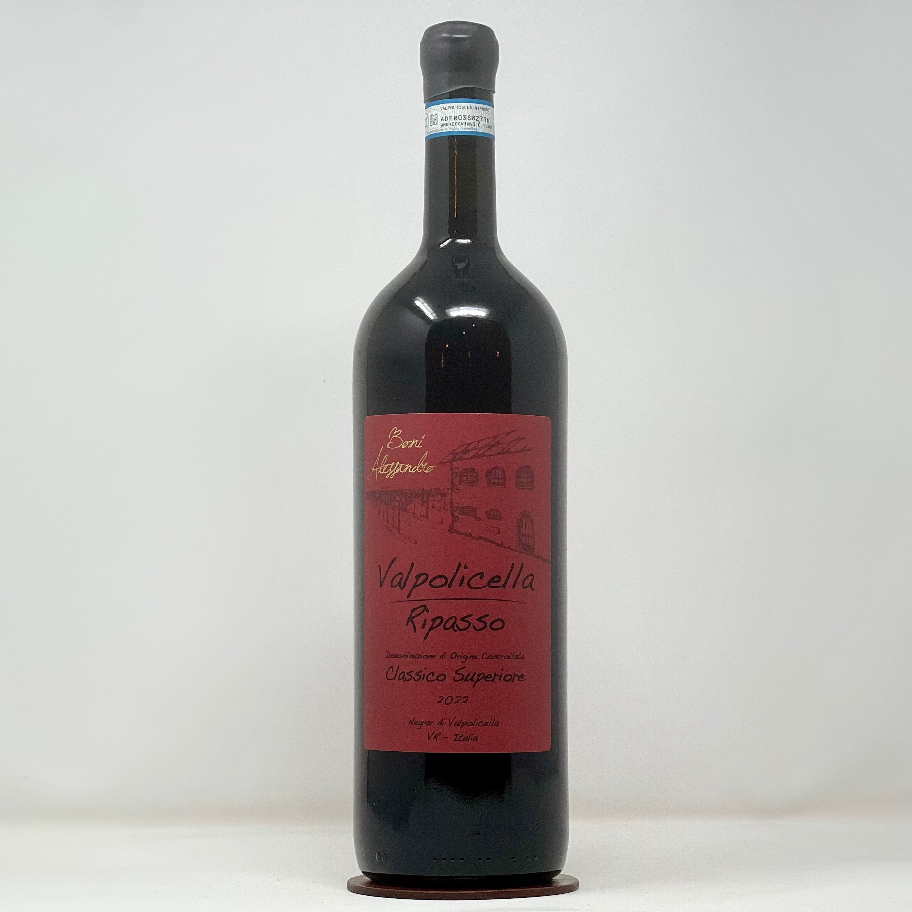 ALESSANDRO BONI - "Valpolicella Superiore Ripasso" 2022 1,5L